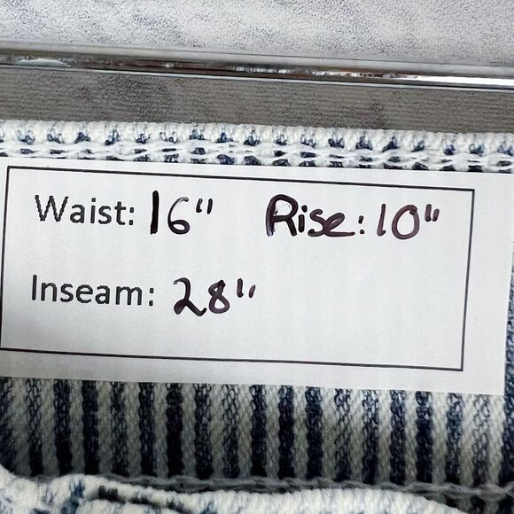 Frame Solar Stripe Le High Straight Jeans Sz 28 - Picture 7 of 7